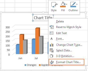 How to create a chart (graph) in Excel and save it as a template