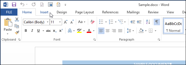 How to create a drop cap in Word 2013