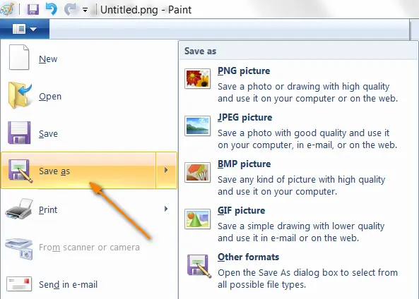 How to create a graphic file from an Excel chart or export it to Word or PowerPoint