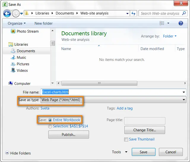 How to create a graphic file from an Excel chart or export it to Word or PowerPoint