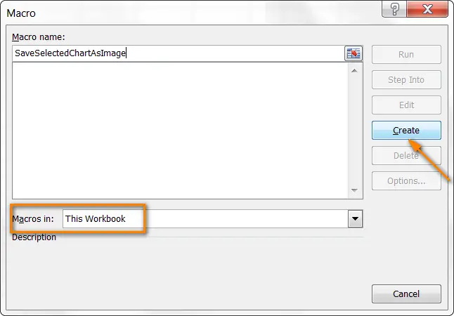 How to create a graphic file from an Excel chart or export it to Word or PowerPoint