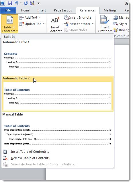 How To Create A Master Document In Word 2010 From Multiple Documents