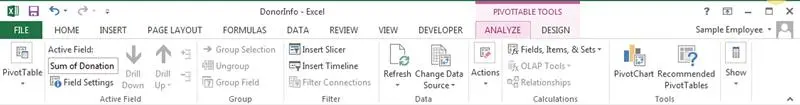 How to create a PivotChart from a PivotTable in Excel