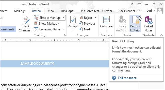 How to create a read-only document in Word that can be opened without a password