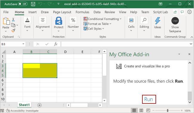 How to create your own add-in for Microsoft Excel