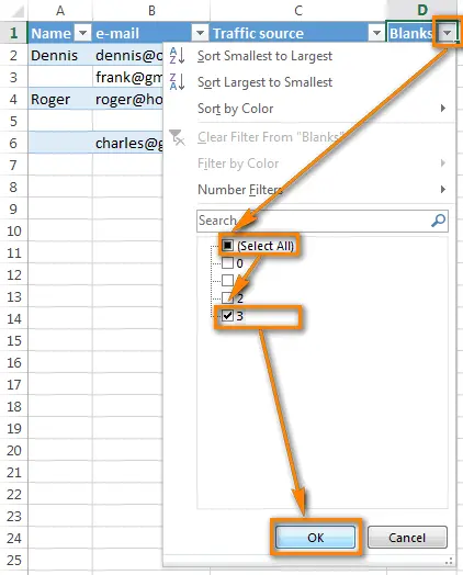 How to Delete All Blank Rows in Excel