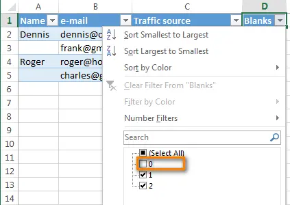 How to Delete All Blank Rows in Excel