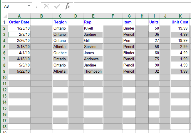 How to Delete Blank Columns and Rows in Excel 2013 - The Fastest and Easiest Way