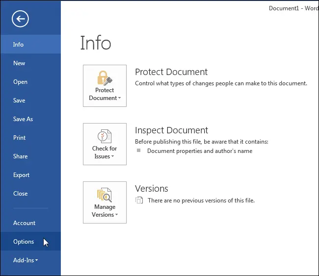 How to Display Keyboard Shortcuts in ScreenTips in Word 2013