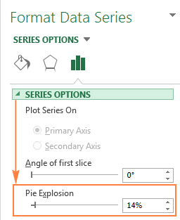 How to draw a pie chart in Excel