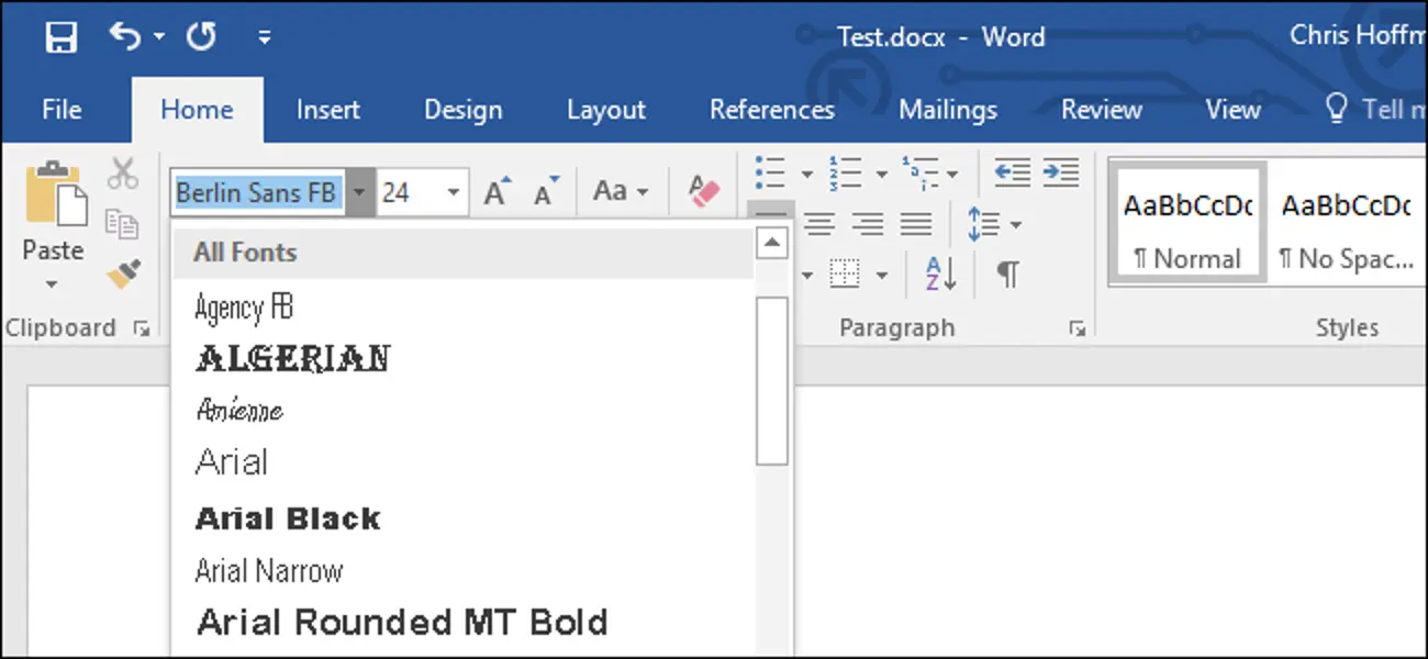 How to embed fonts in a Microsoft Word document