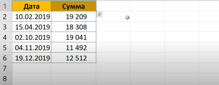 How to filter by date in excel