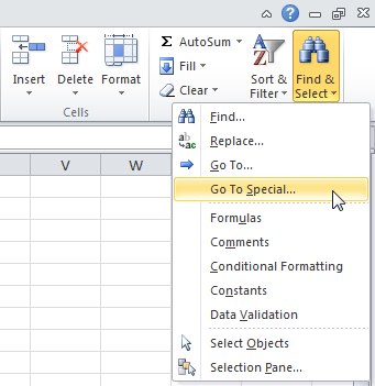 How to find differences by rows in Excel