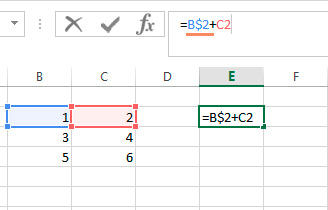 How to freeze a cell in an Excel formula