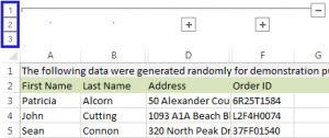 How to hide and group columns in Excel