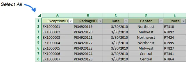 How to hide and show the grid in Excel 2010 and 2013