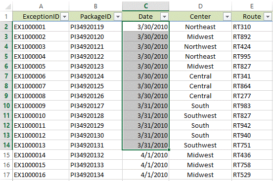 How to hide and show the grid in Excel 2010 and 2013