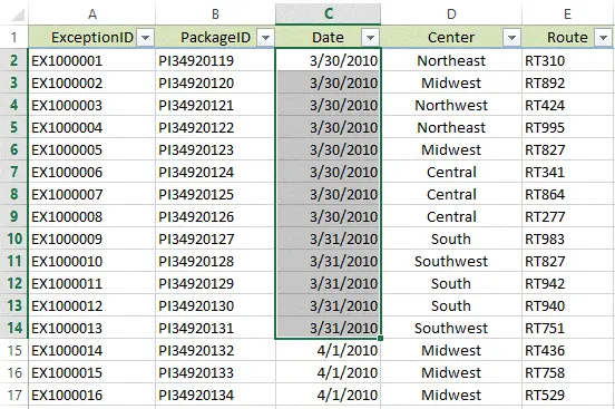 How to hide and show the grid in Excel 2010 and 2013