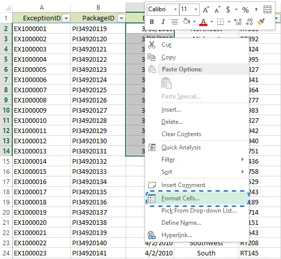 How to hide and show the grid in Excel 2010 and 2013