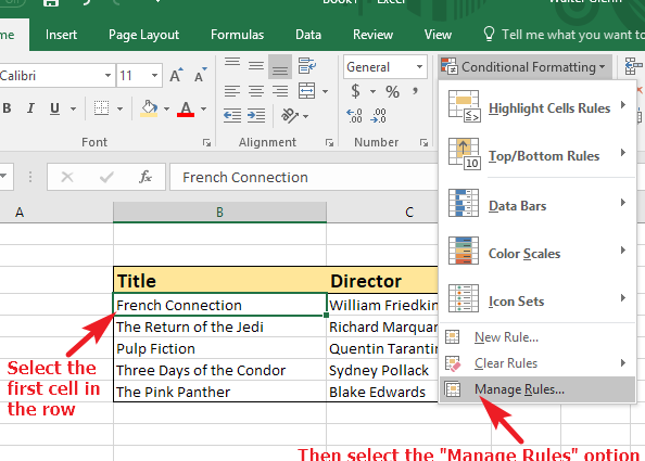 how-to-highlight-a-row-in-excel-using-conditional-formatting-healthy