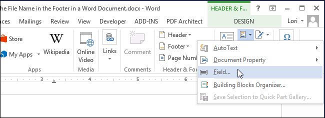 how-to-insert-a-file-name-in-the-footer-of-a-word-document-healthy