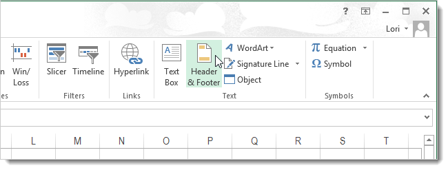 How to insert background picture when printing in Excel 2013