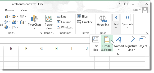 How to insert background picture when printing in Excel 2013