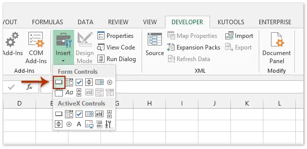 How to make a button to run your macro in Excel