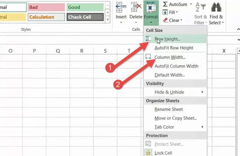 How to make cells the same in Excel