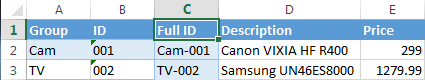 How to merge two excel spreadsheets by overlapping cells