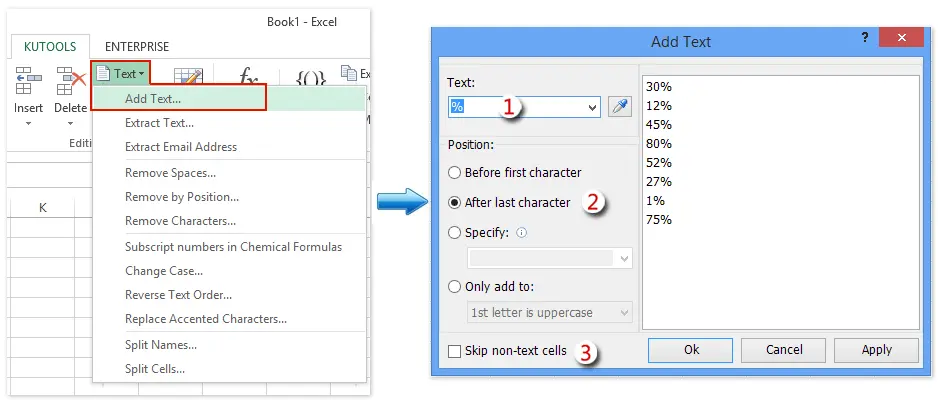 How to multiply a number by a percentage in Excel. Choosing a Percentage Display Option