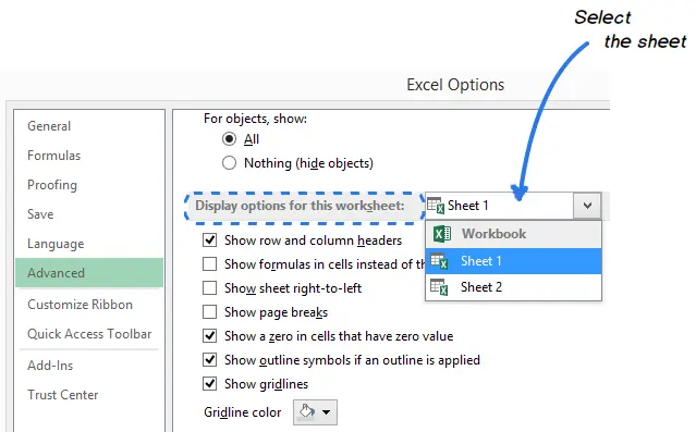 how-to-remove-gridlines-in-excel-2013-solvetech