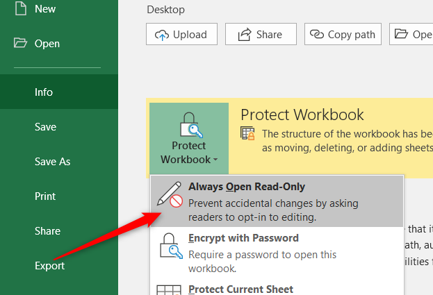 Excel での変更からセルを保護する方法