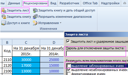 How to protect cells in Excel from editing and content changes