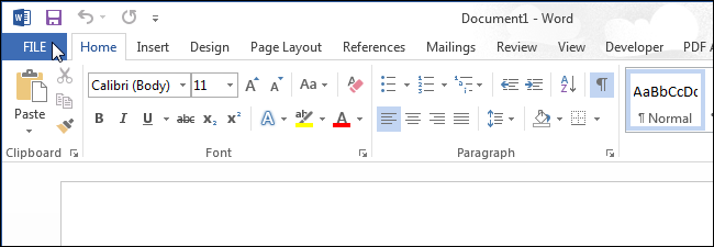 How to remove items from the Recent Documents list in Office applications