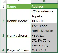 How to remove line breaks in Excel 2010, 2013, 2016 documents - step by step instructions