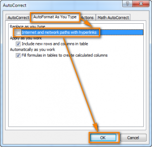 How to remove multiple hyperlinks from excel sheet at once