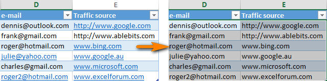 How to remove several (or all) hyperlinks from an Excel sheet at once