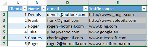 How to remove several (or all) hyperlinks from an Excel sheet at once