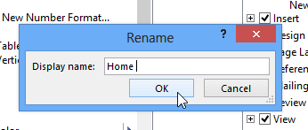 How to replace capital letters in Office 2013 Menu Ribbon