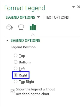 How to rotate charts in Excel