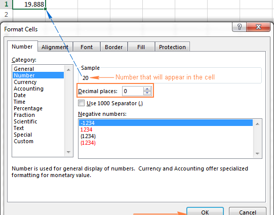 Cara membulatkan angka di Excel. Format angka melalui menu konteks, pengaturan akurasi yang diperlukan, pengaturan tampilan