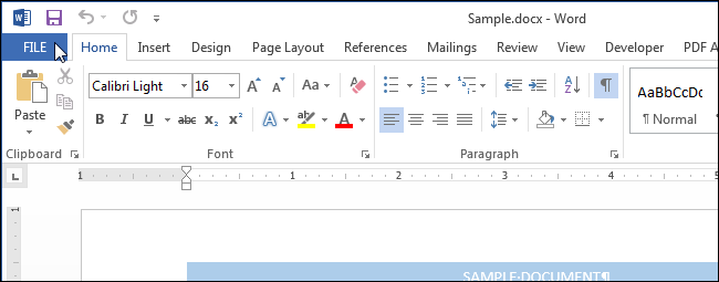 How to set a password to open a Word document