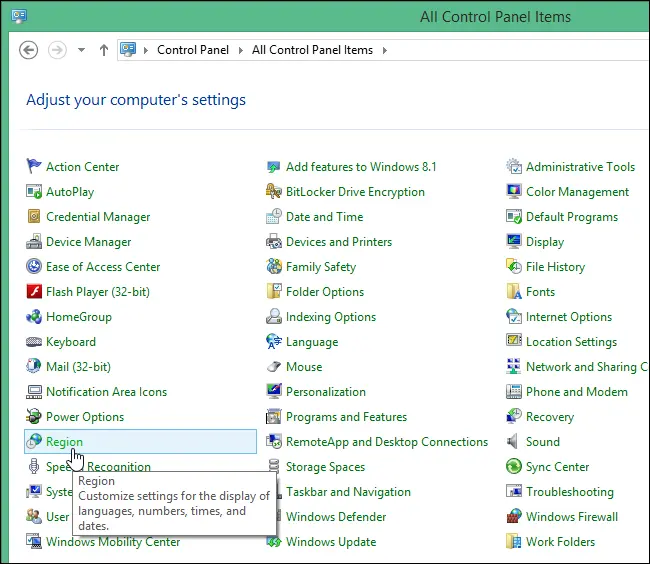 How to set the default long and short date and time formats in Word