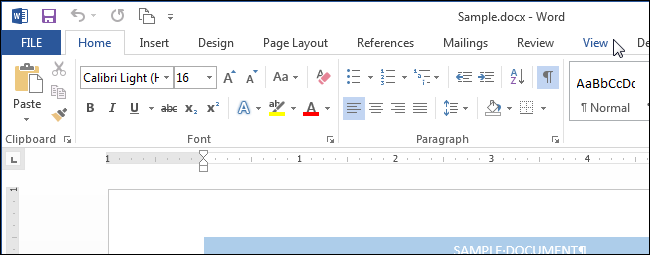 How to set up and use Reading Mode in Word