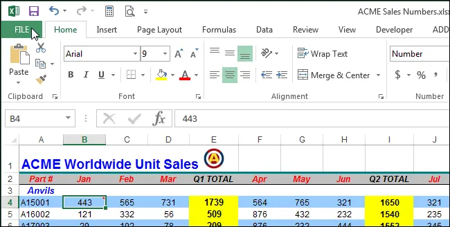 How to show and hide sheet tabs in Excel