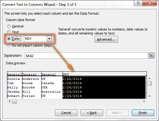 How to Split Cells in Excel: Text by Columns, Instant Fill and Formulas