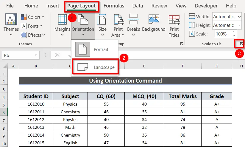 How to stretch a table to full sheet in Excel