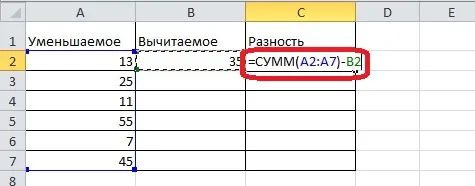 How to Subtract Numbers in Excel - 5 Practical Examples