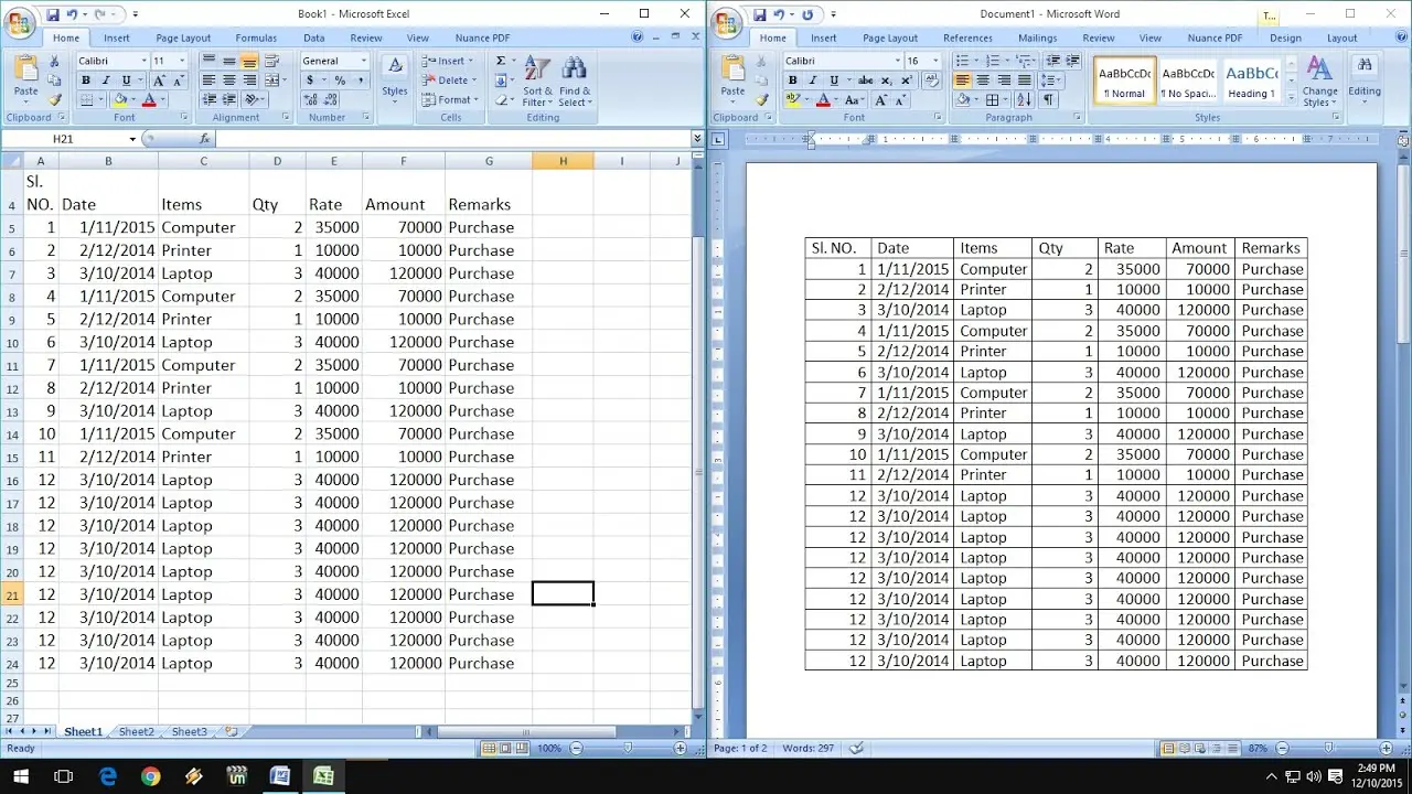 Paste Table From Excel To Powerpoint Keep Formatting